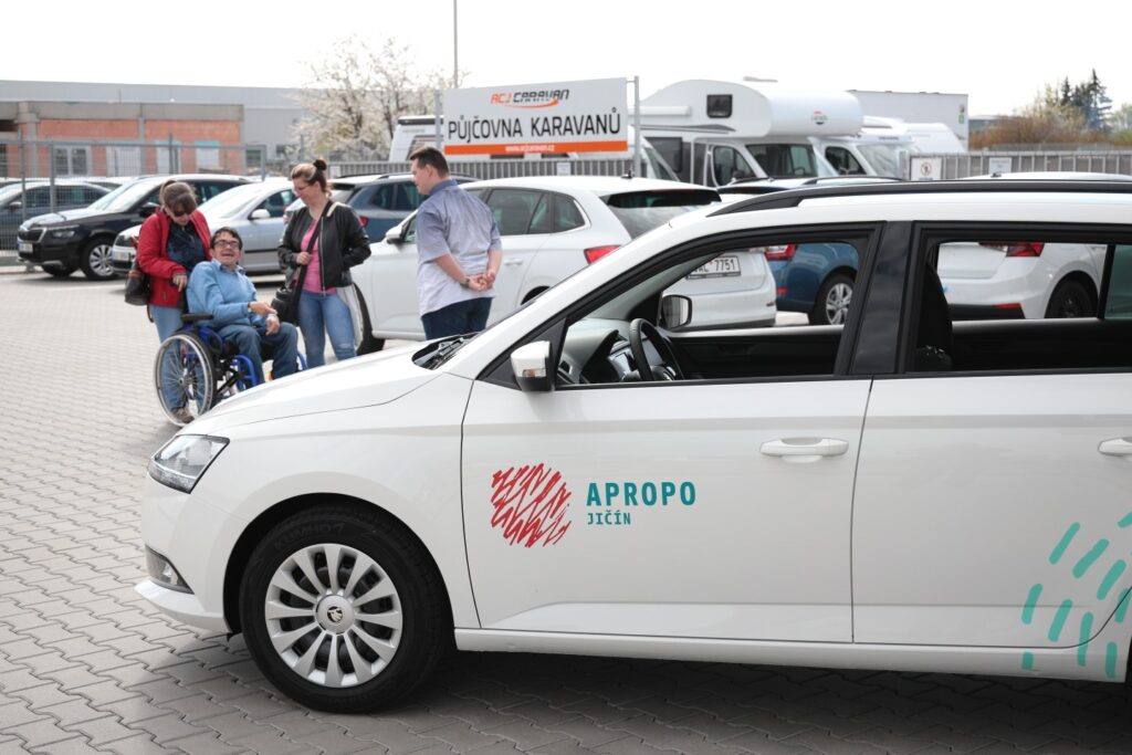 Zapůjčená Škoda Fabia