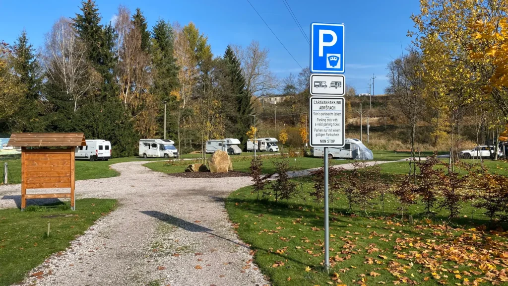 Stellplatz Adršpach