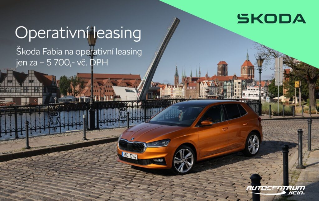 Nabídka vozů na Operativní leasing - Škoda Fabia