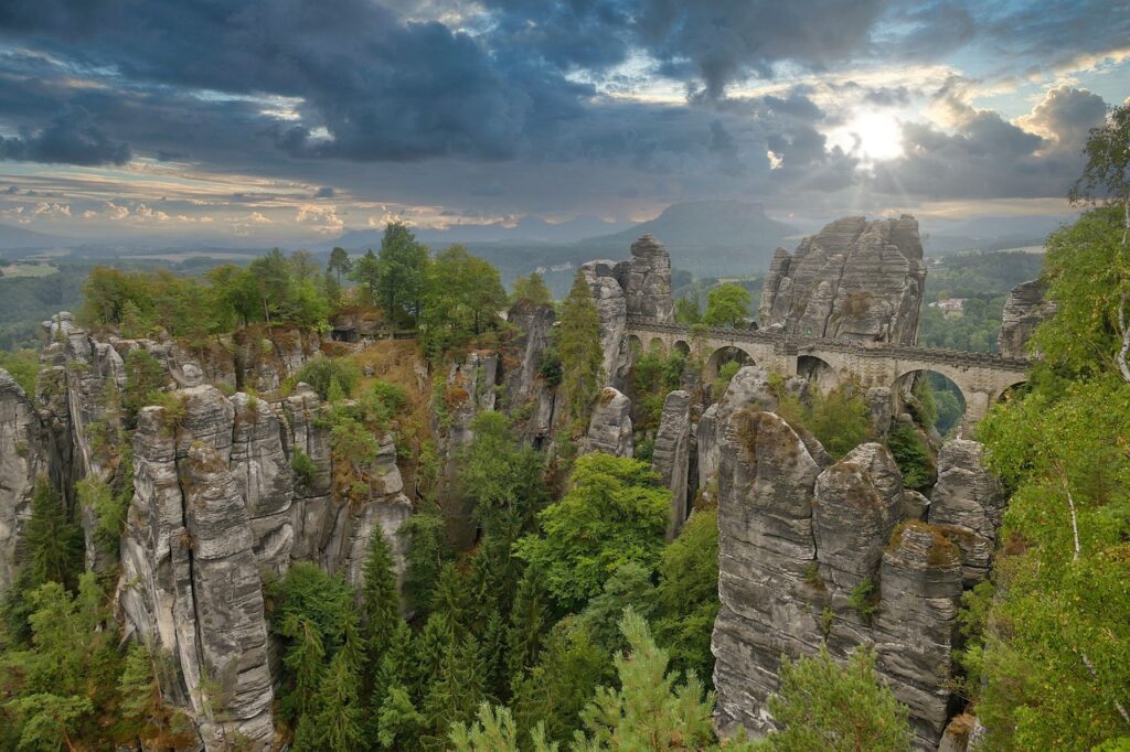 Bastei v Saském Švýcarsku