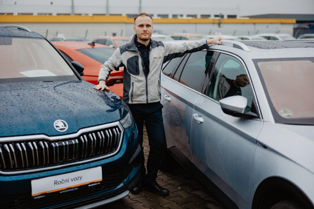 Jakub Voňka - vedoucí prodeje originálních dílů a příslušenství pro značky Škoda, VW, SEAT