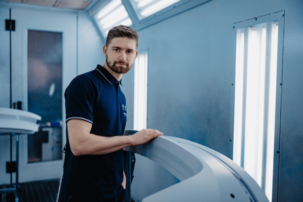 Michal Karban, vedoucí servisu oprav po nehodách