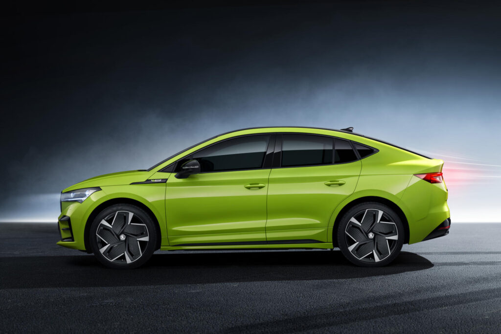 Sportovní Škoda Enyaq Coupé RS iV