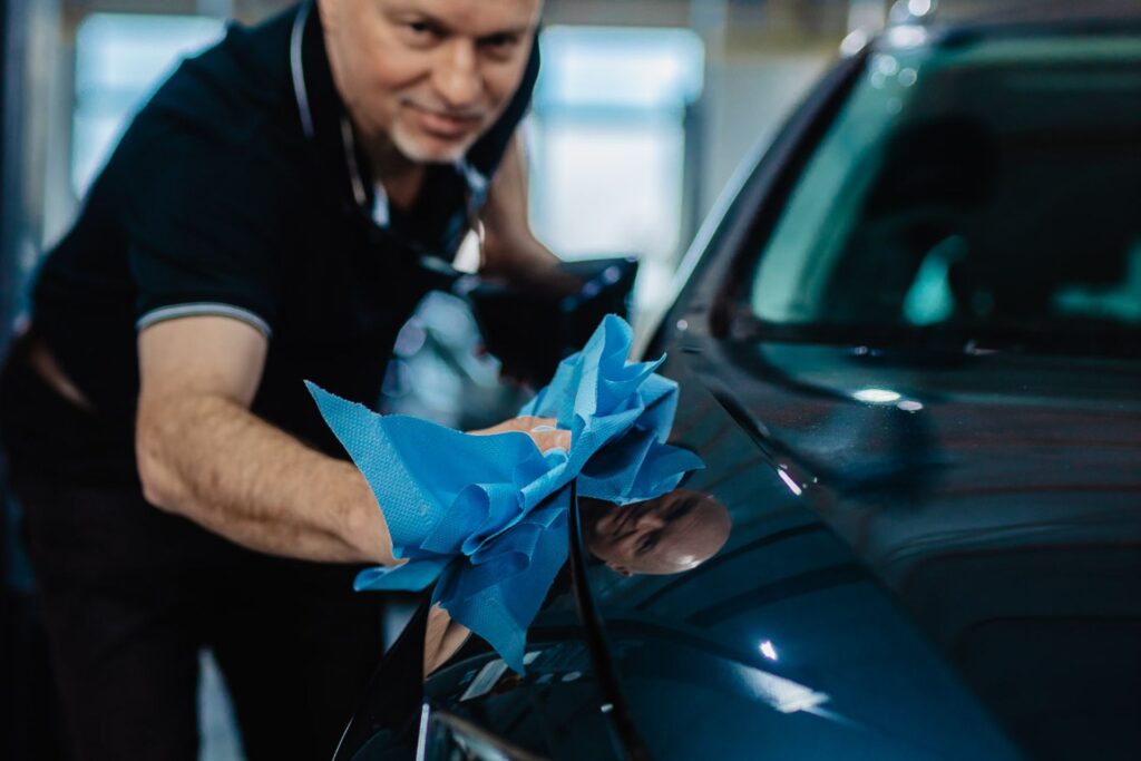 Příprava ojetého automobilu před prodejem